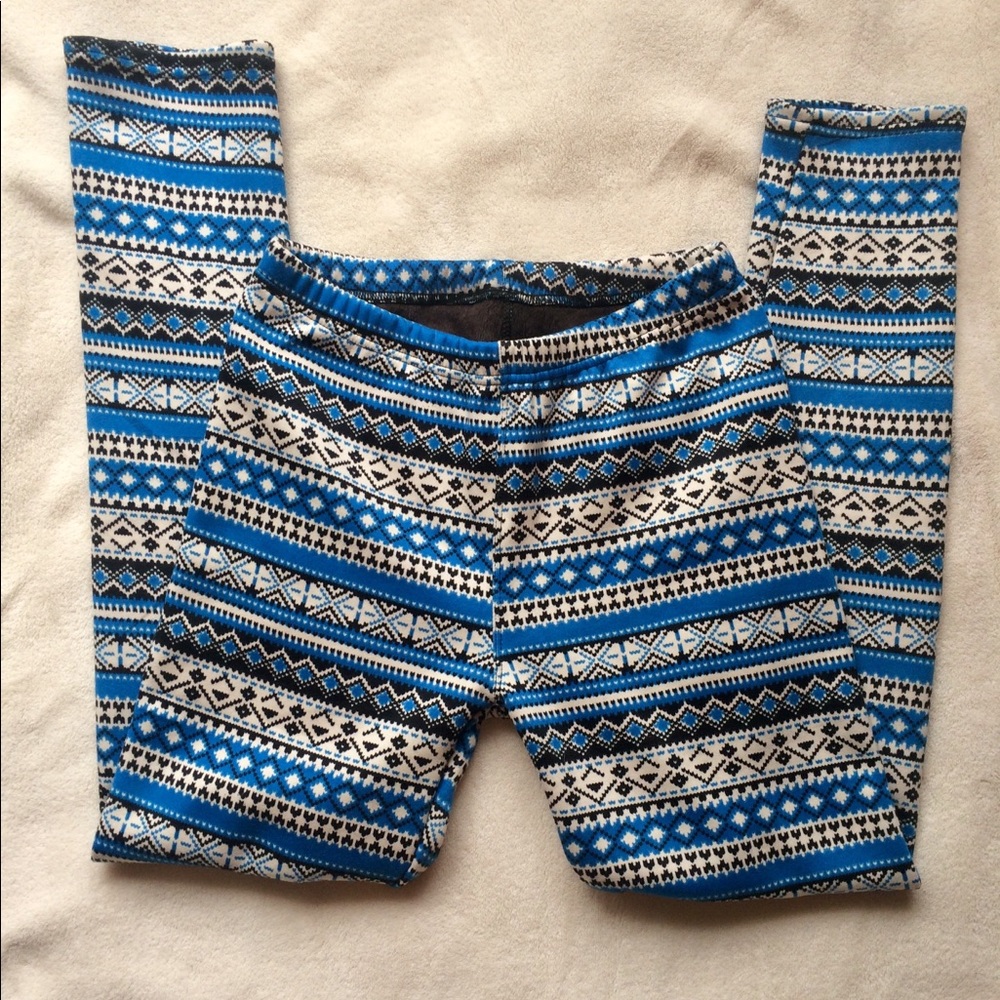 Fleece lined leggings